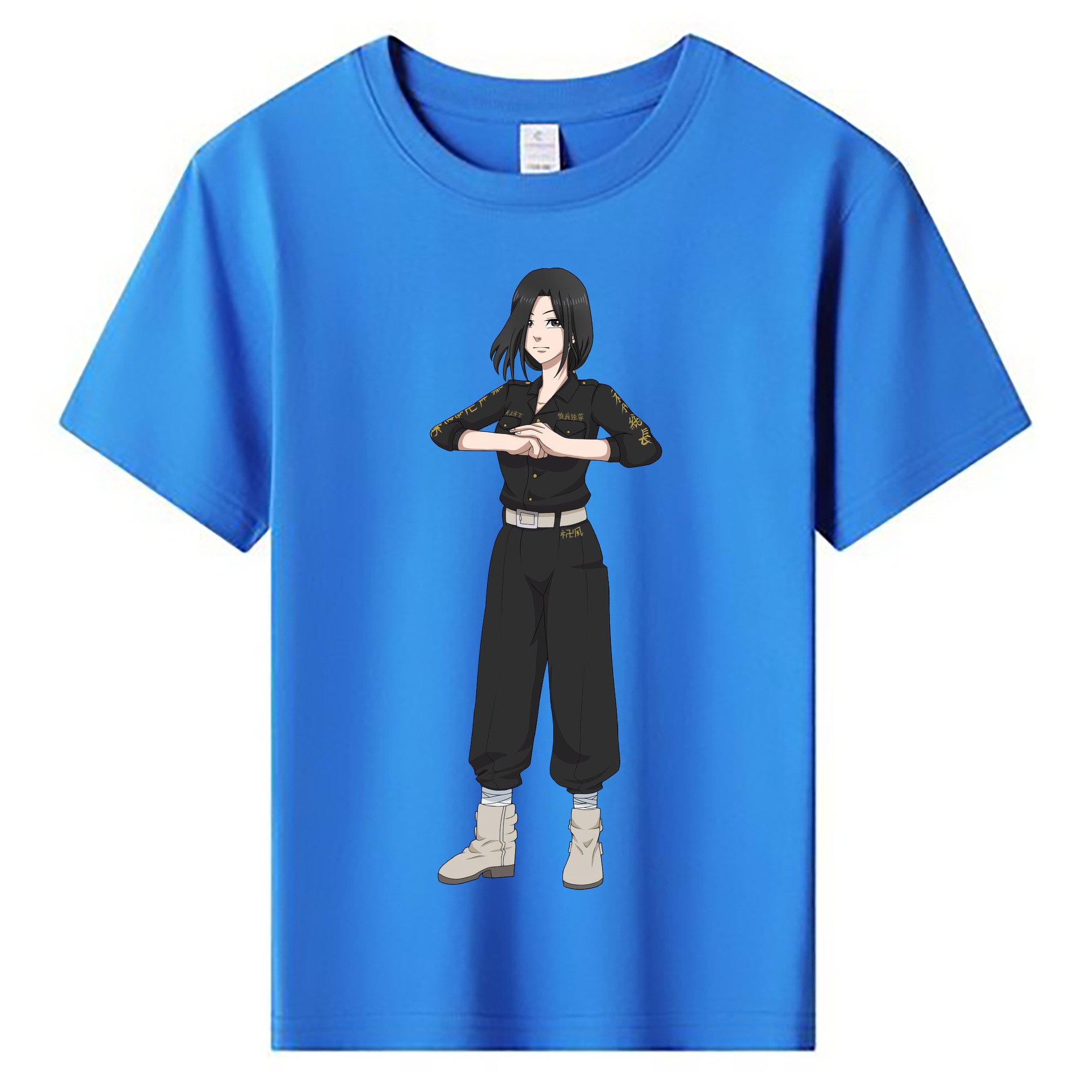 （画像用） 東京リベンジャーズ Tokyo Revengers 綿100％キッズTシャツ（フロントプリント）